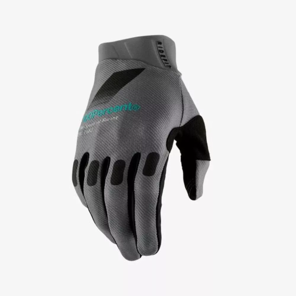 100% Ridefit Petrol Gloves