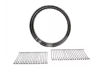 19 X 2.50 Wheel Rim and Spoke Kit Chrome