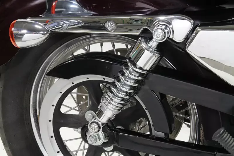 2-1/4 Lower Shock Set Chrome