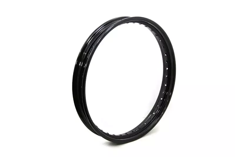 21 X 2.15 Rolled Edge Rim Black
