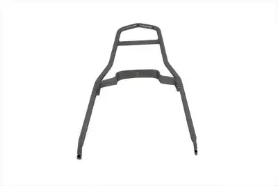 24 Round Sissy Bar Flat Fender Style Chrome