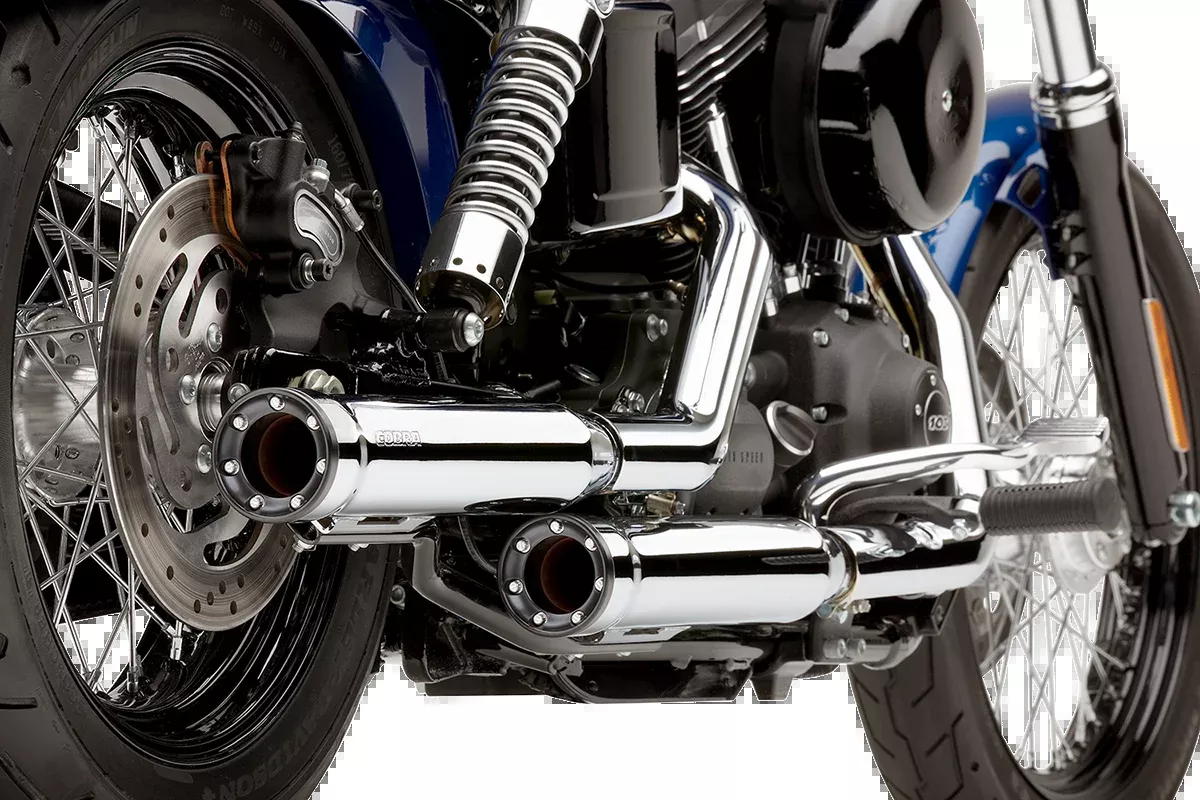 3" SLIP-ON MUFFLERS WITH RACE-PRO TIPS FOR HARLEY-DAVIDSON