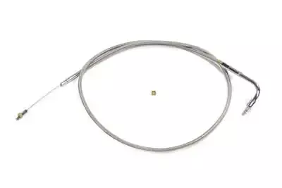 33″ Braided Stainless Steel Idle Cable