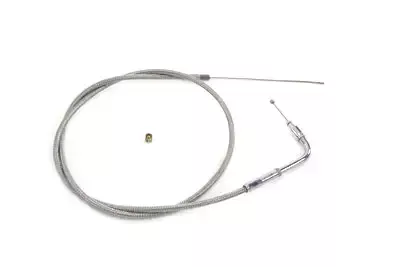 38″ Braided Stainless Steel Idle Cable