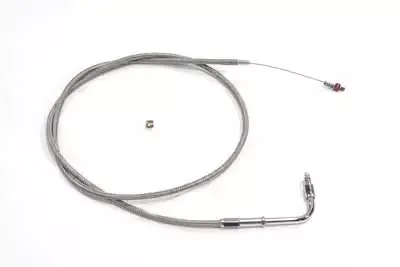39″ Braided Stainless Steel Idle Cable