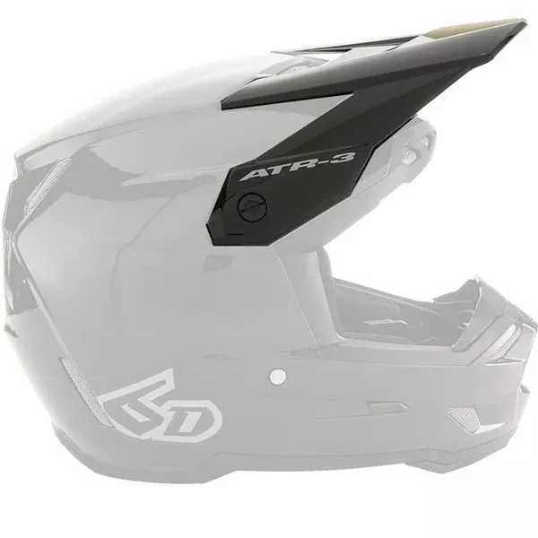 6D - ATR-3 Solid Visor