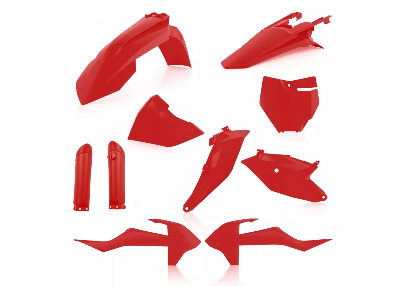 Acerbis Full Plastic Kit (Red) GasGas MC85