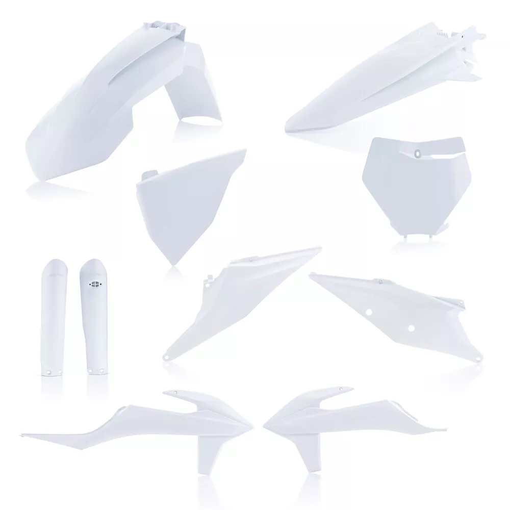 Acerbis Full Plastic Kit (White) KTM 19-22