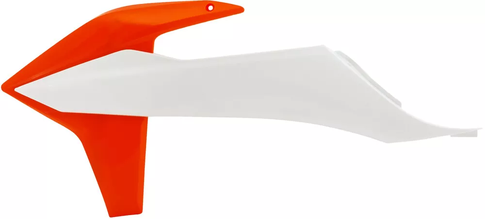 Acerbis Radiator Shrouds (Orange/White)