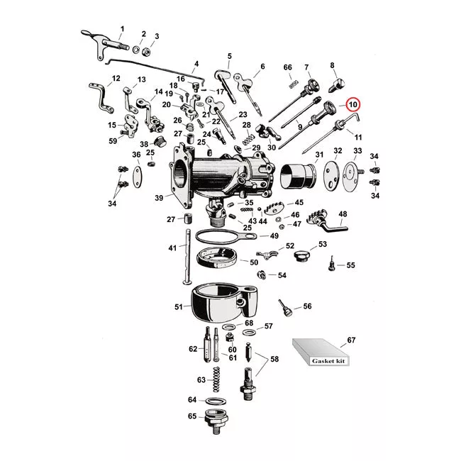 Adjustable High-Speed Needle For Harley-Davidson