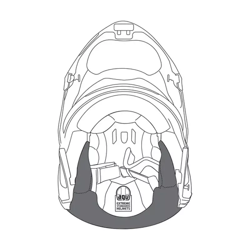 AGV - Replacement Cheek Pads for Sportmodular Helmet