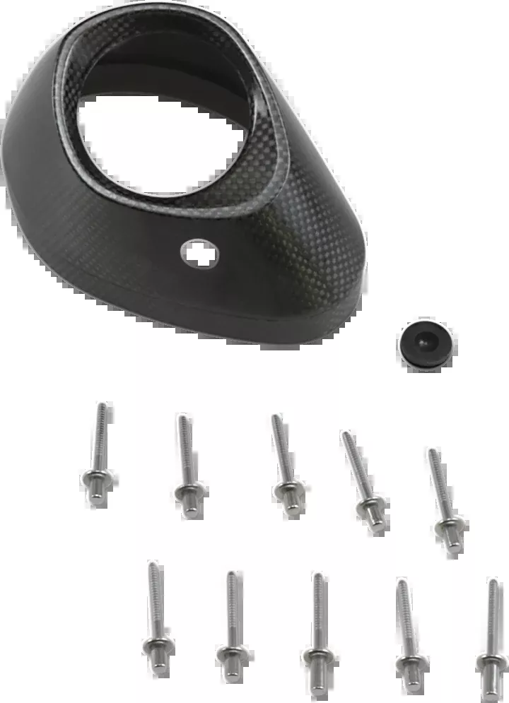 AKRAPOVIC REPLACEMENT PARTS END CAP CF T3 TYPE 1