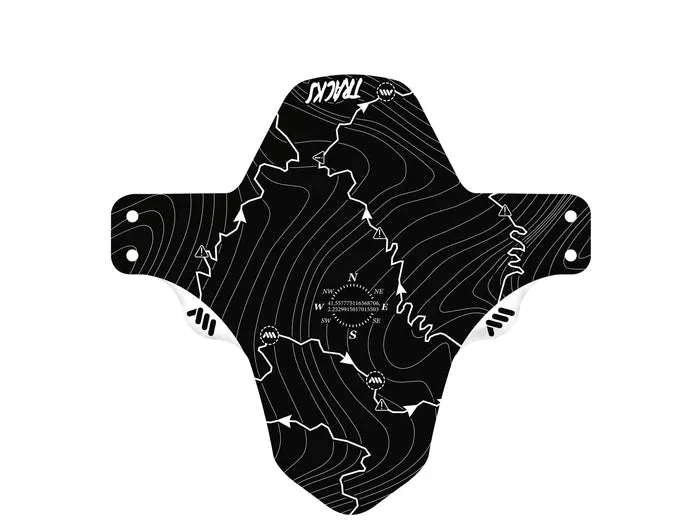 AMS Mud Guard - Tracks White