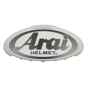 Arai3d full-face helmet logo duct
