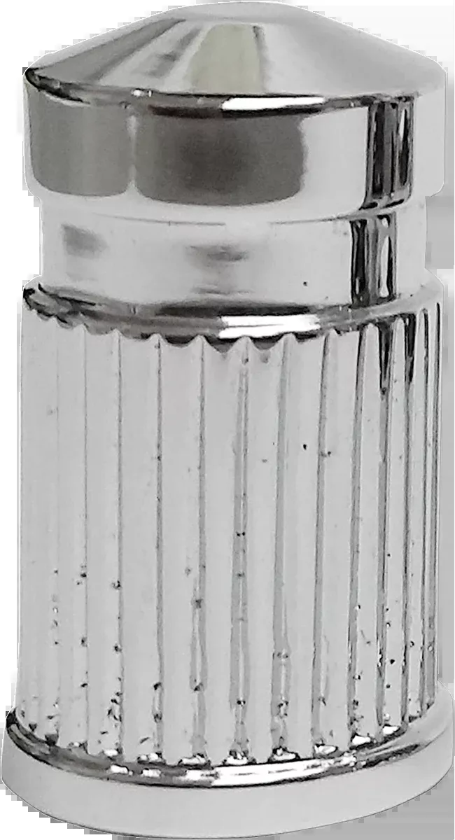AVON GRIPS VALVE STEM CAPS ROUND CHR