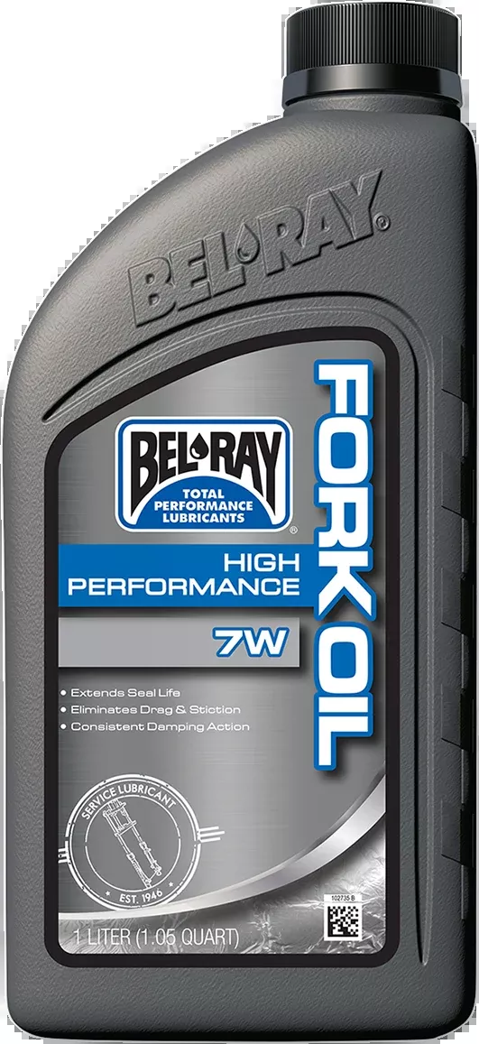 Bel-Ray High Performance 7W Suspension Fork Oil 1L