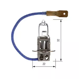 BosmaMotorcycle bulb H3 Pk22s