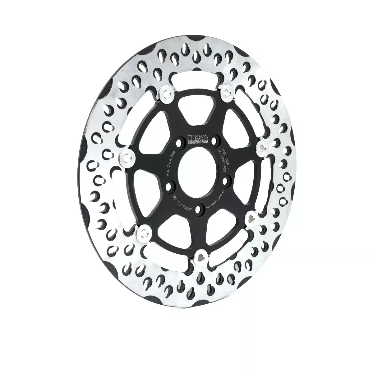 Brake Disc For Harley-Davidson Dyna 2010-2017 Floating Front Brake Rotor