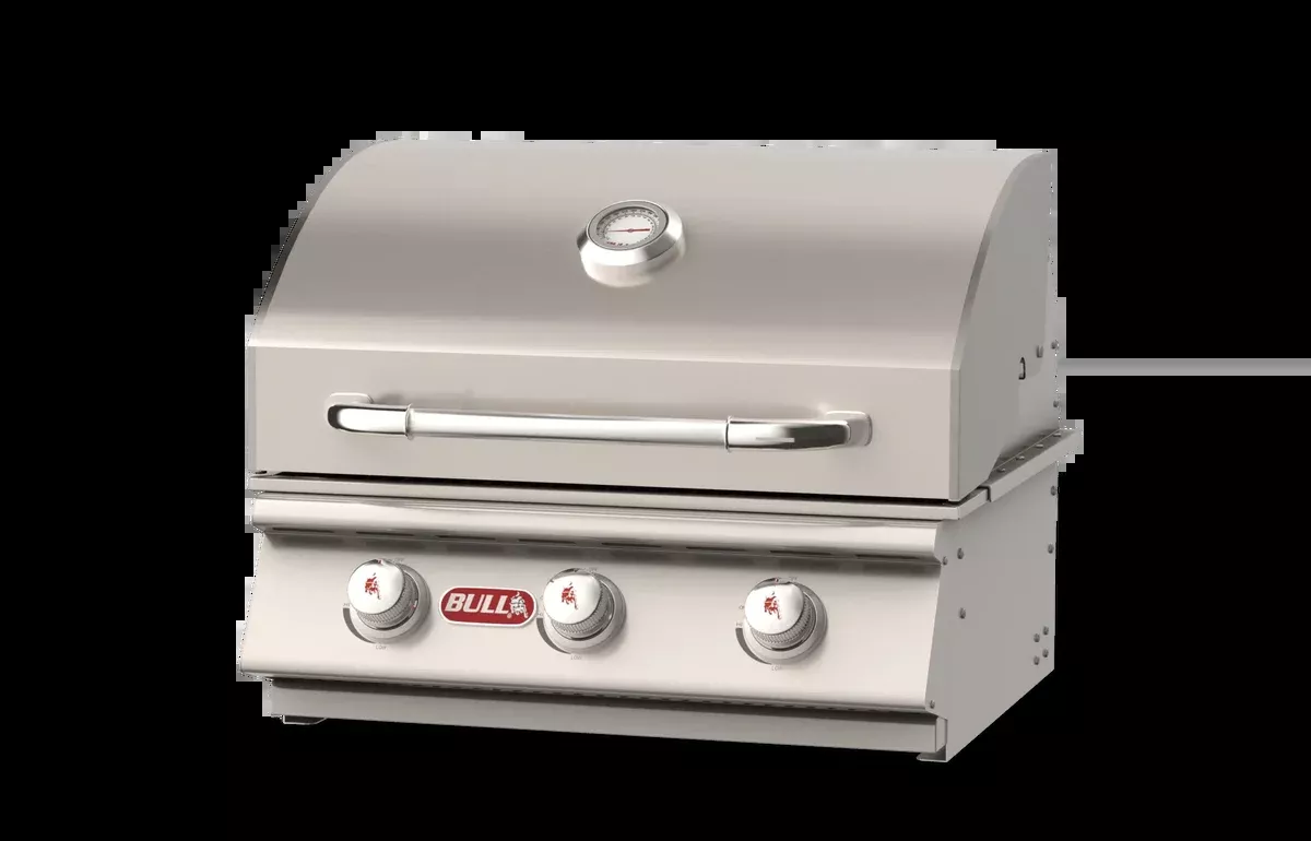 Bull 24" STEER 3 Burner Drop-In Grill Head