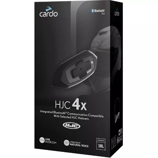 Cardo System - HJC-4X Headset For HJC Helmets