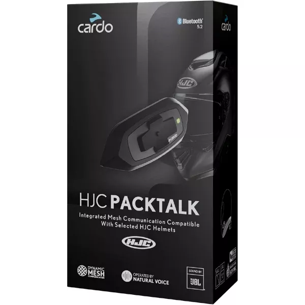 Cardo System - HJC-Packtalk Headset For HJC Helmets