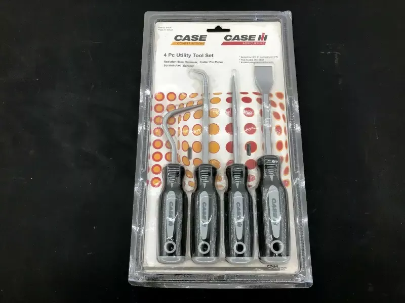 Case IH 4pc Pick Hose Remover Awl Scraper Cotter Pin Puller Blue Point