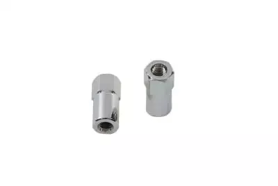 Chrome Billet Nut Set Coarse Thread