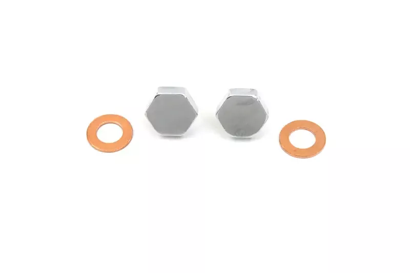 Chrome Fork Slider Drain Screws