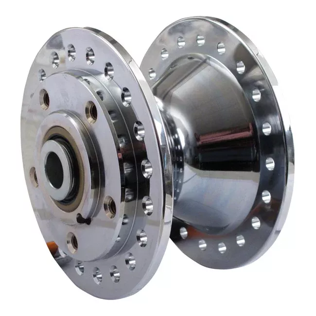 Chrome Front Wheel Hub For Harley-Davidson Narrowglide 1978-1983