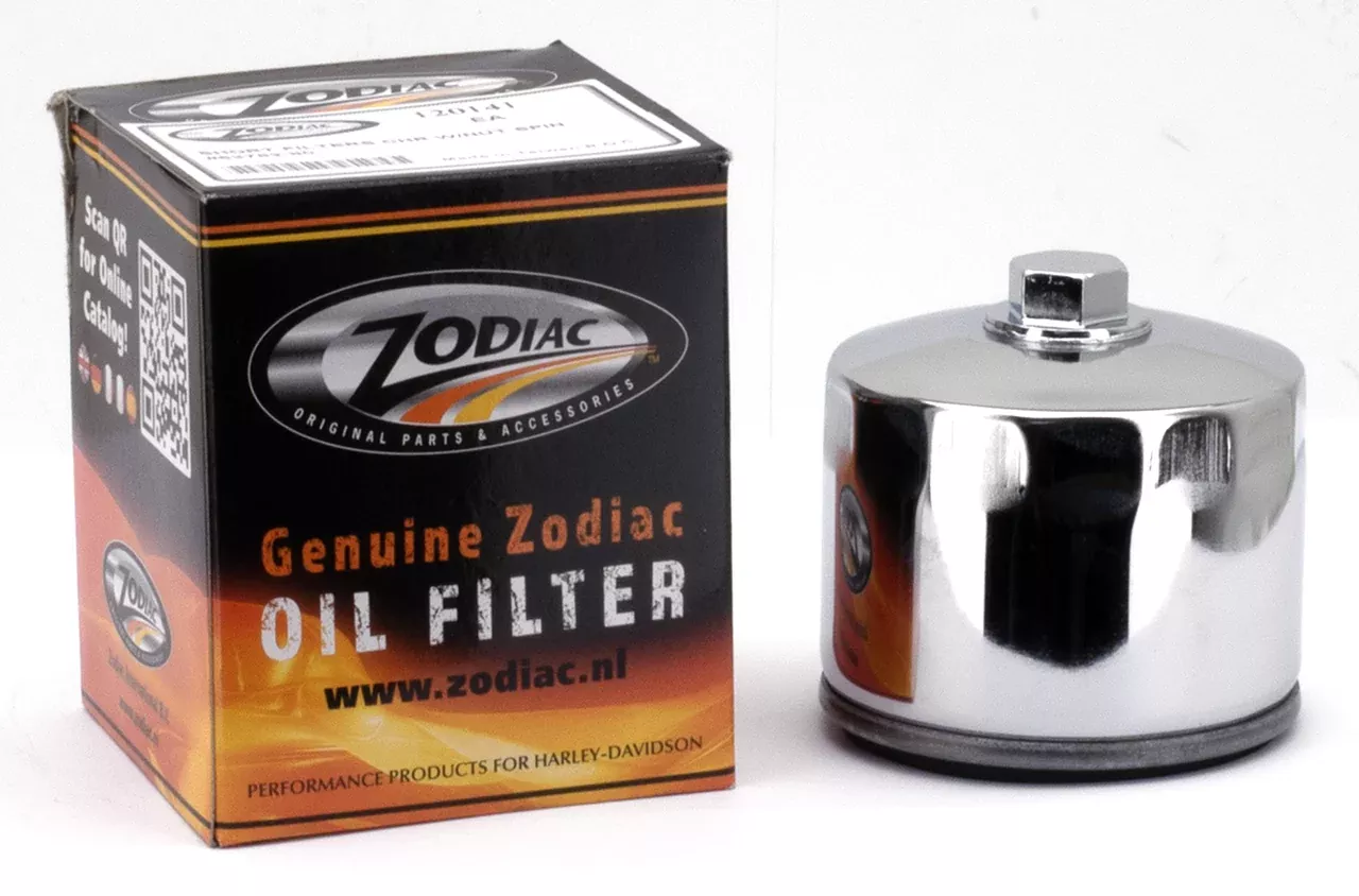 Chrome Oil Filter for Harley-Davidson