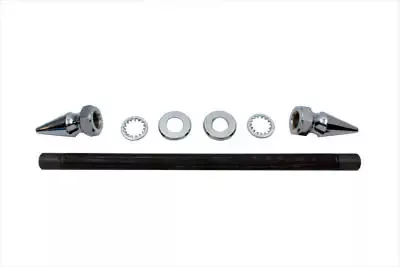 Chrome Rear Axle Kit Pike Type