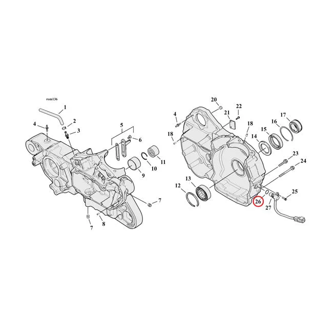 Cometic O-Ring For Harley-Davidson