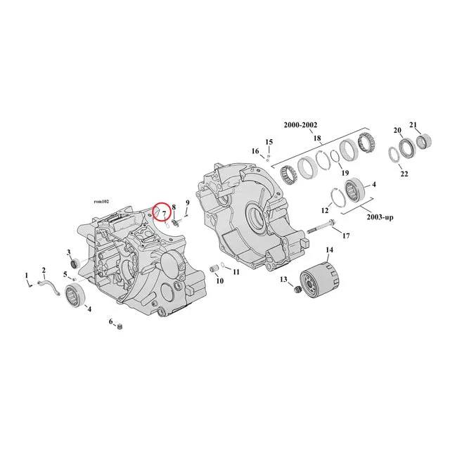 Cometic Speedometer/Cooler Jet O-Ring for Harley-Davidson
