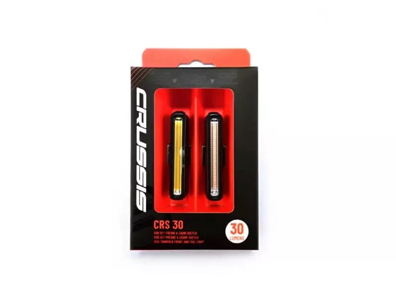 Crussis CRS 30 Twinpack Front & Rear Light