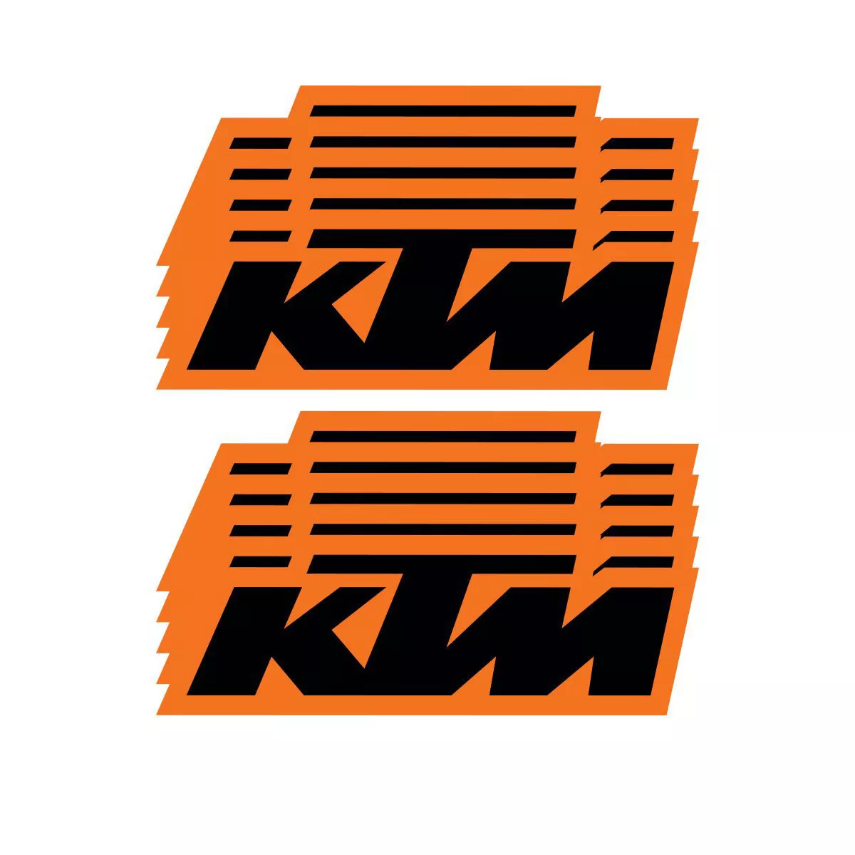 D-COR 6-Inch KTM Decal Set - 10 Pack