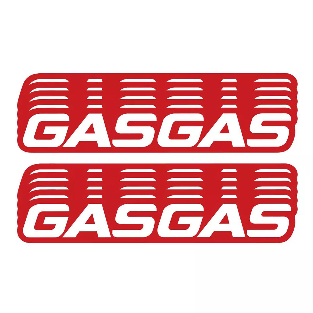 D'Cor GasGas Decal 6" 10-Pack