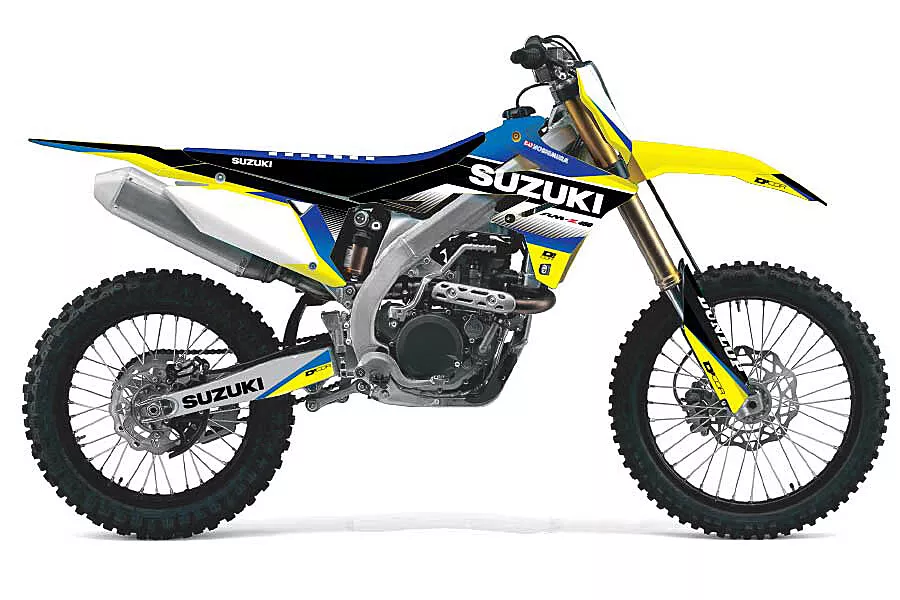 D'Cor Suzuki RM/RMZ '18 Works Graphic Kit