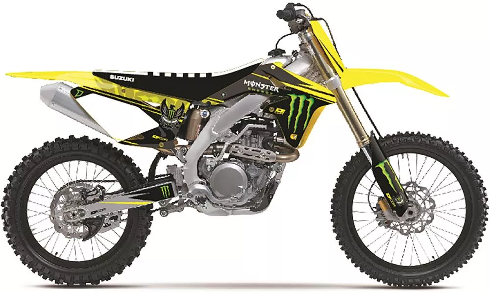 D'Cor Suzuki RM/RMZ Monster Energy Graphics Kit