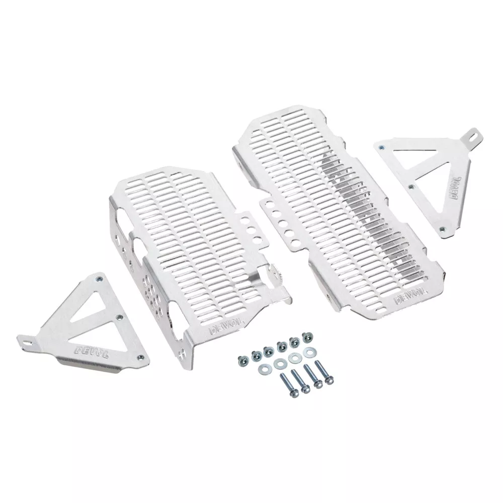 Devol Aluminum Radiator Guards KX450 19-22