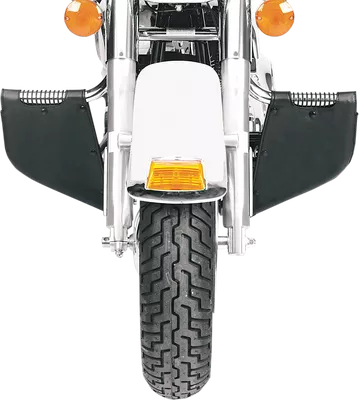DRAG SPECIALTIES Plain Lower - Black - FXD 3550-0036