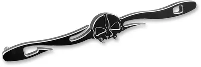DRAG SPECIALTIES Split Skull Linkage - Black - FL 77695