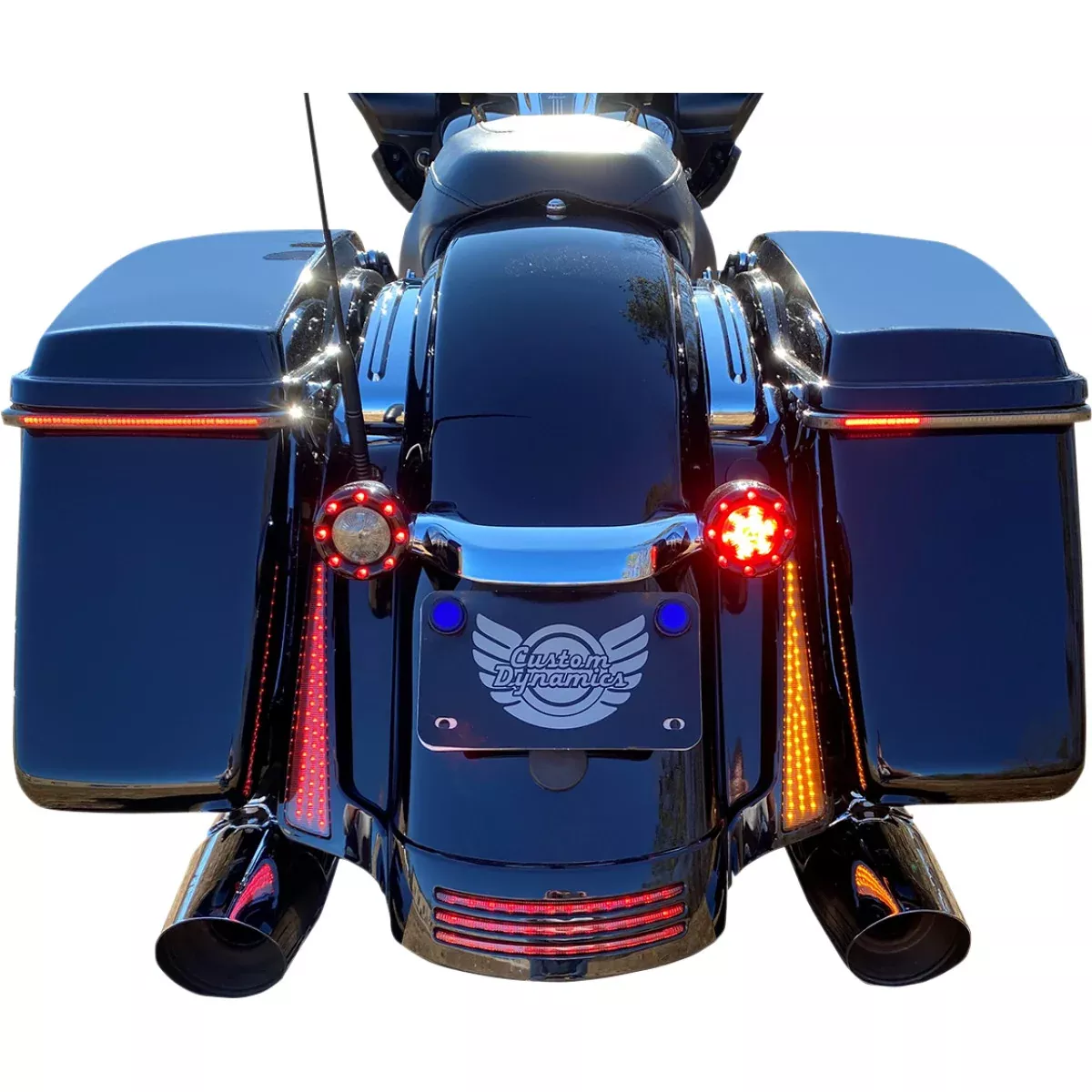 Dual Color LED Fairing Panels For Harley Davidson