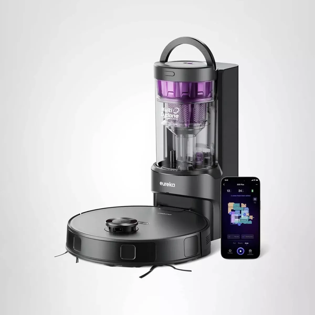Eureka E20 Plus Robot Vacuum Map Combo