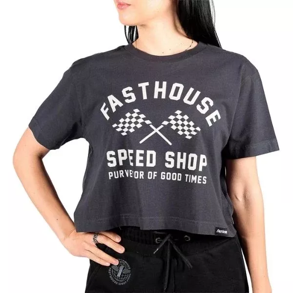 Fasthouse - Crossroad Crop Tee (Womens)