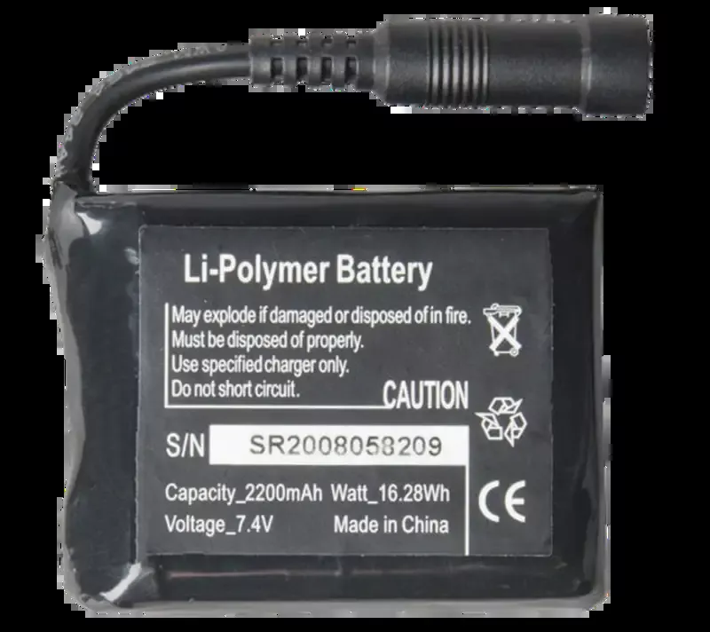 Five - 7.5 Volt Lithium Battery for all HG Gloves