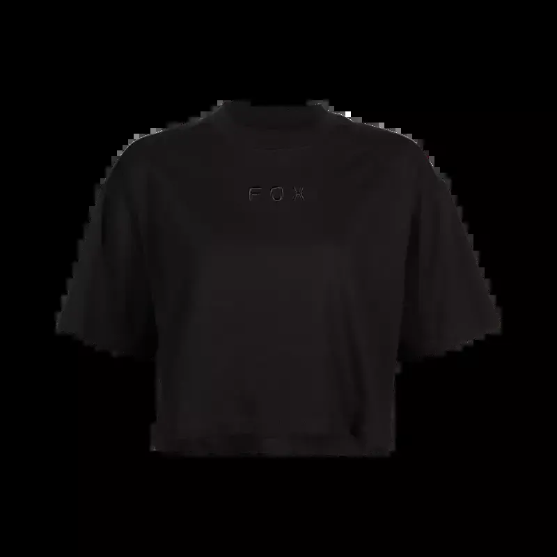 Fox Racing - Womens Wordmark Os Crop Tee