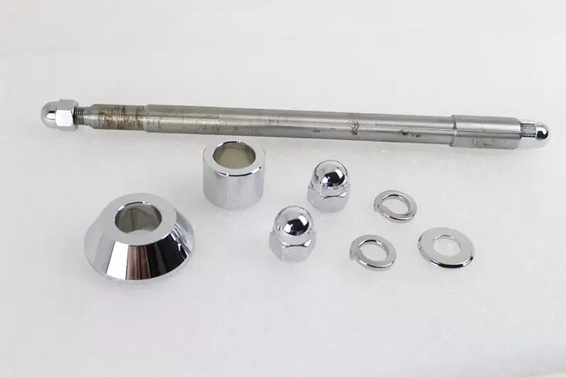 Front Axle Kit Chrome 10-5/8 Length