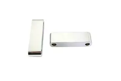 Front Fender Mount Spacer Chrome .25 Thick