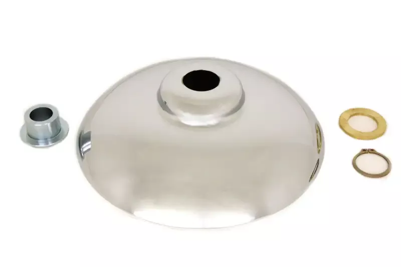 Front Hub Cap Kit Chrome