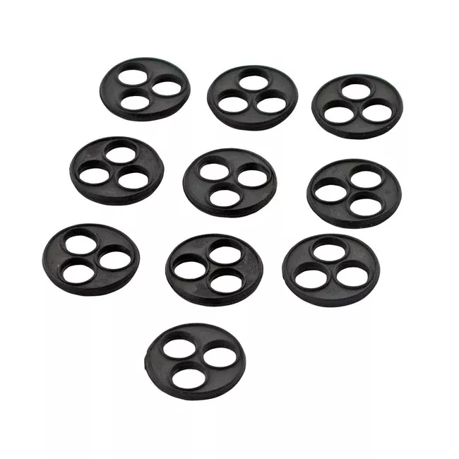 Gaskets, 3-Hole Viton Discs for Petcocks for Harley-Davidson